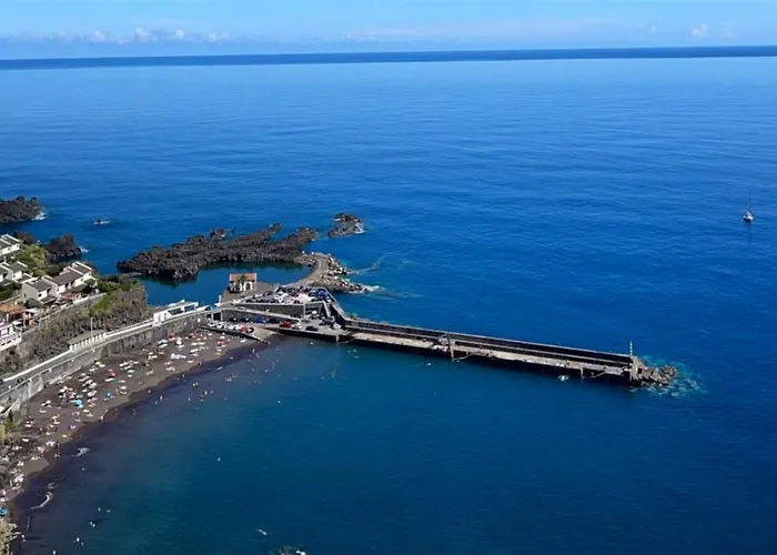 Casas Hortas, Vista Serra E Mar アパート *