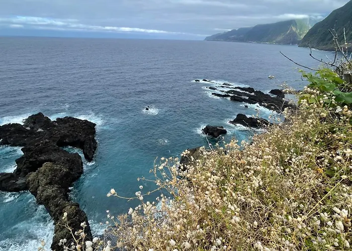 アパート Casas Hortas, Vista Serra E Mar *